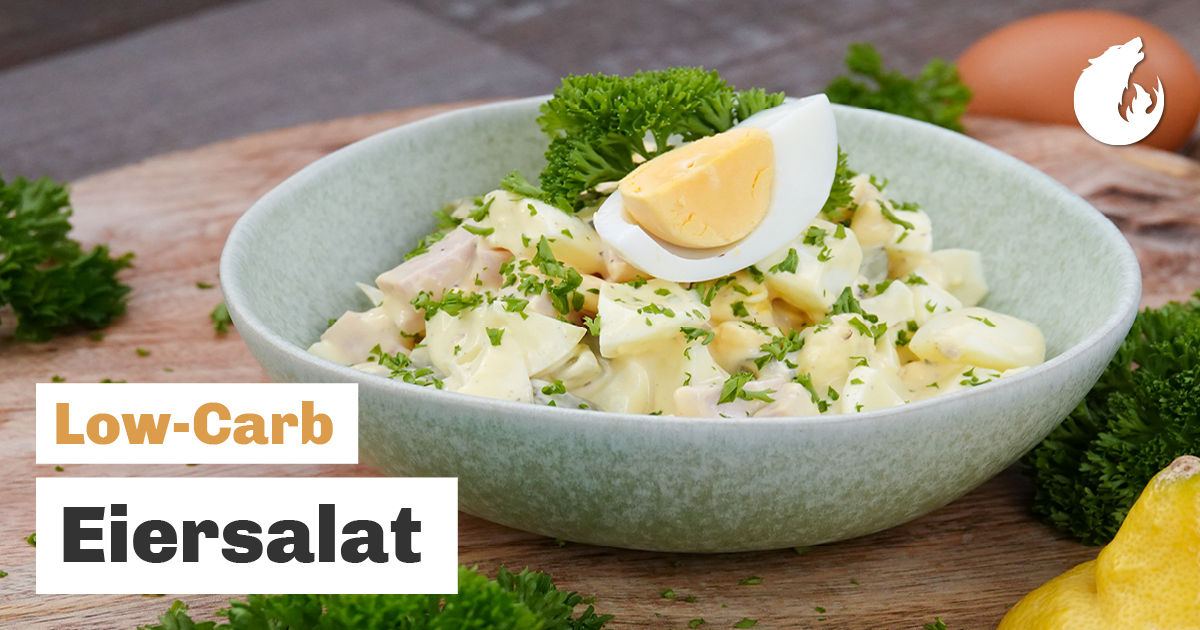 Eiersalat 🥚 wie bei Oma, Low-Carb 👵🏼 🥰 → Low-Carb Camp®