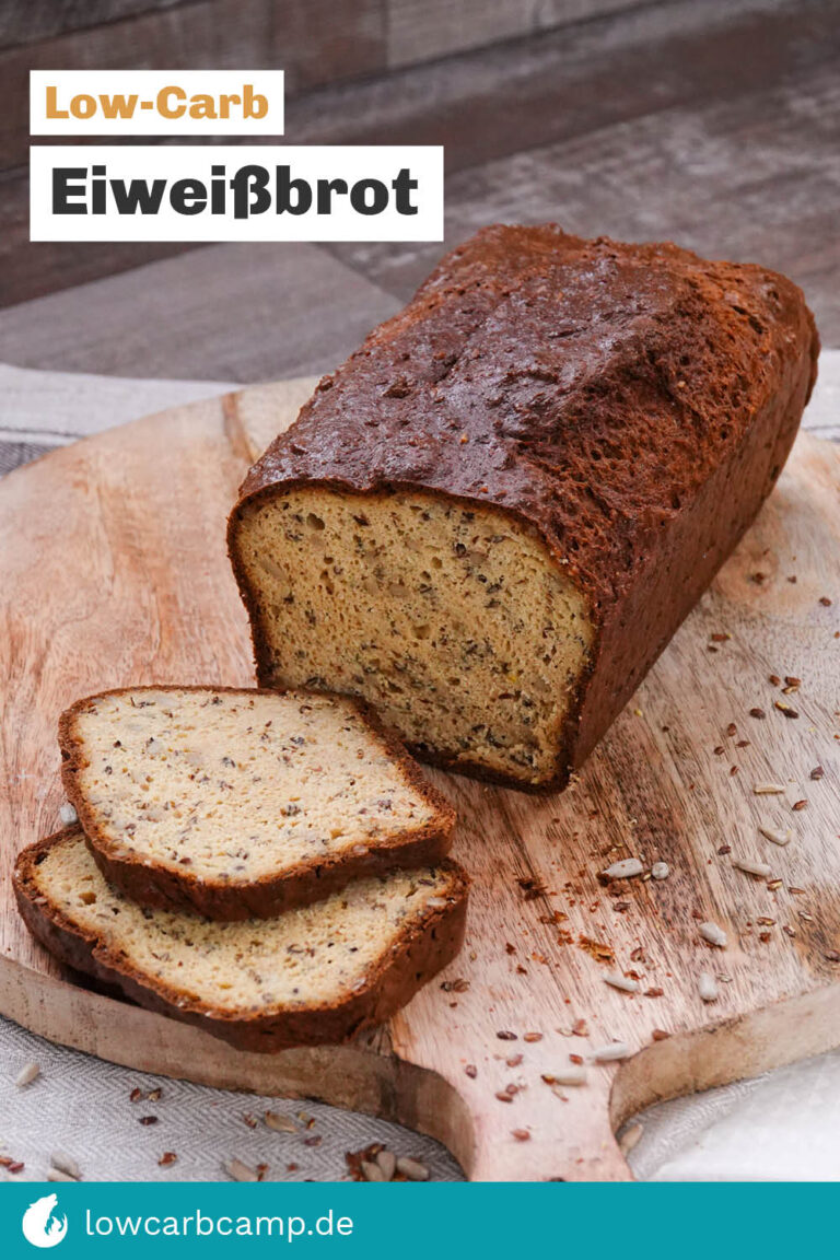 Eiweißbrot 🍞 ein schnell angerührtes &amp; leckeres Low-Carb Brot