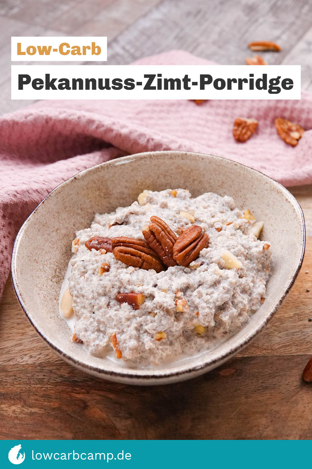 Pekannuss-Zimt-Porridge