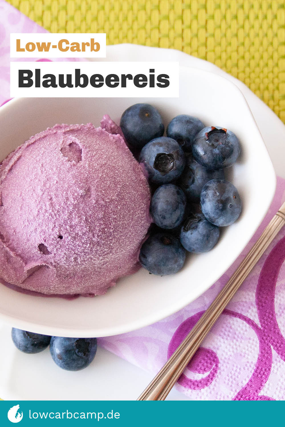 Blaubeereis