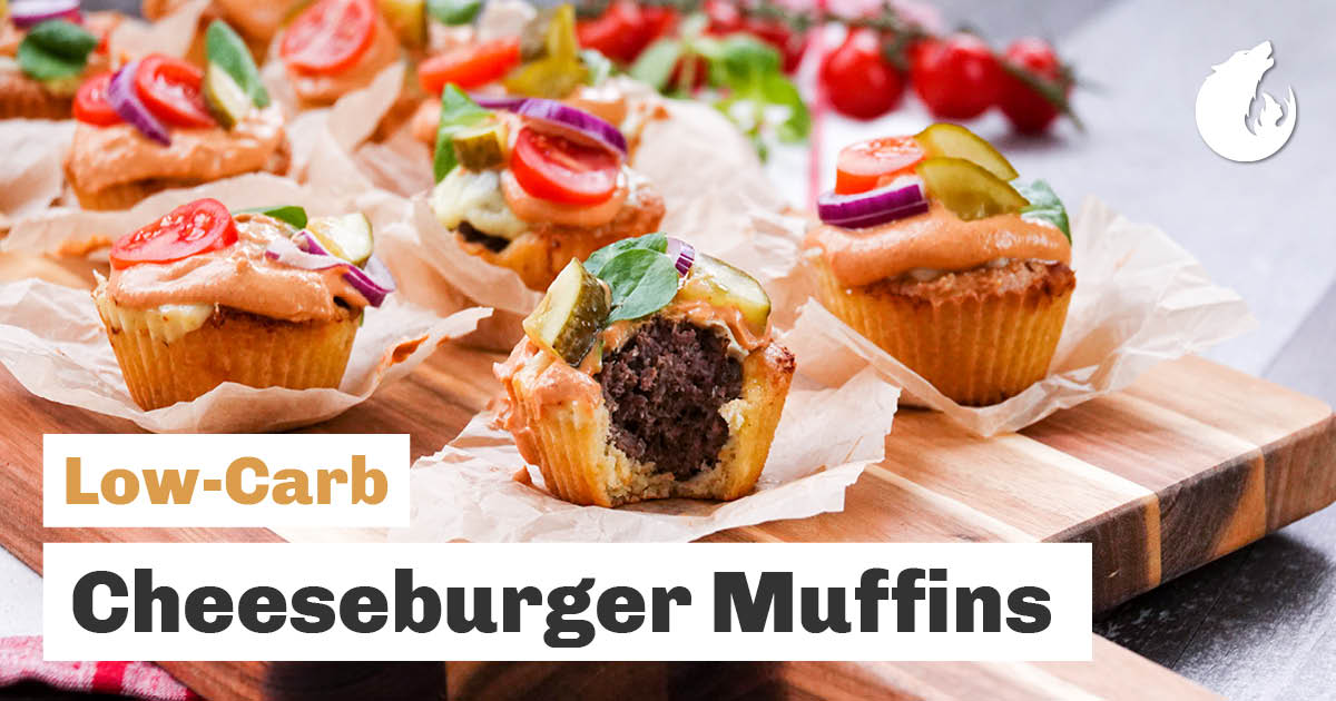 Cheeseburger Muffins Gesundes Fastfood Low Carb