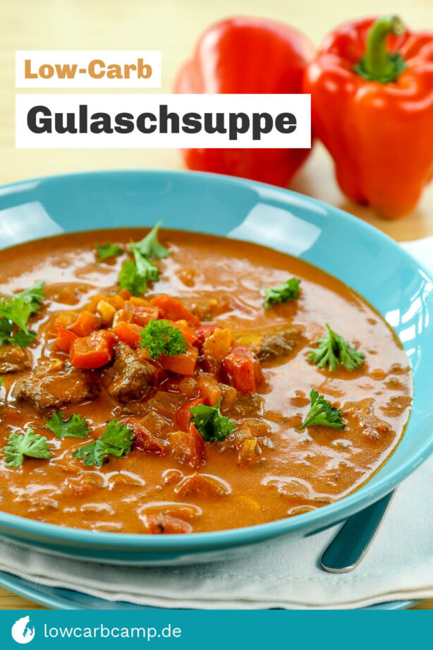 Low-Carb Gulaschsuppe