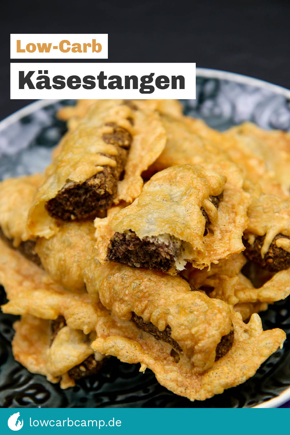 Low-Carb Käsestangen
