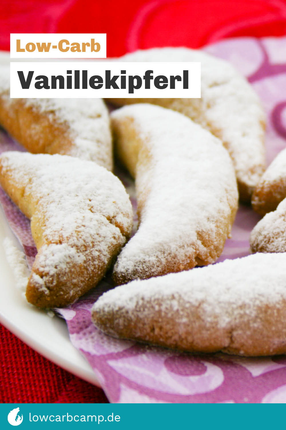Vanillekipferl Low-Carb