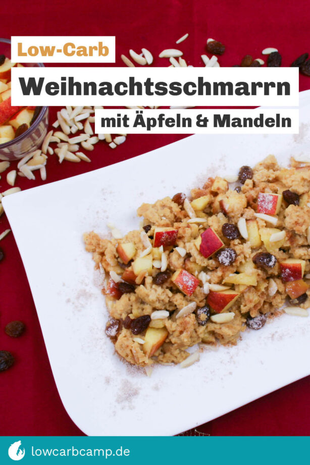 Weihnachtsschmarrn mit Äpfeln & Mandeln