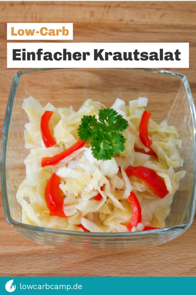 Krautsalat Low-Carb 😍 Schnell &amp; Einfach zubereitet
