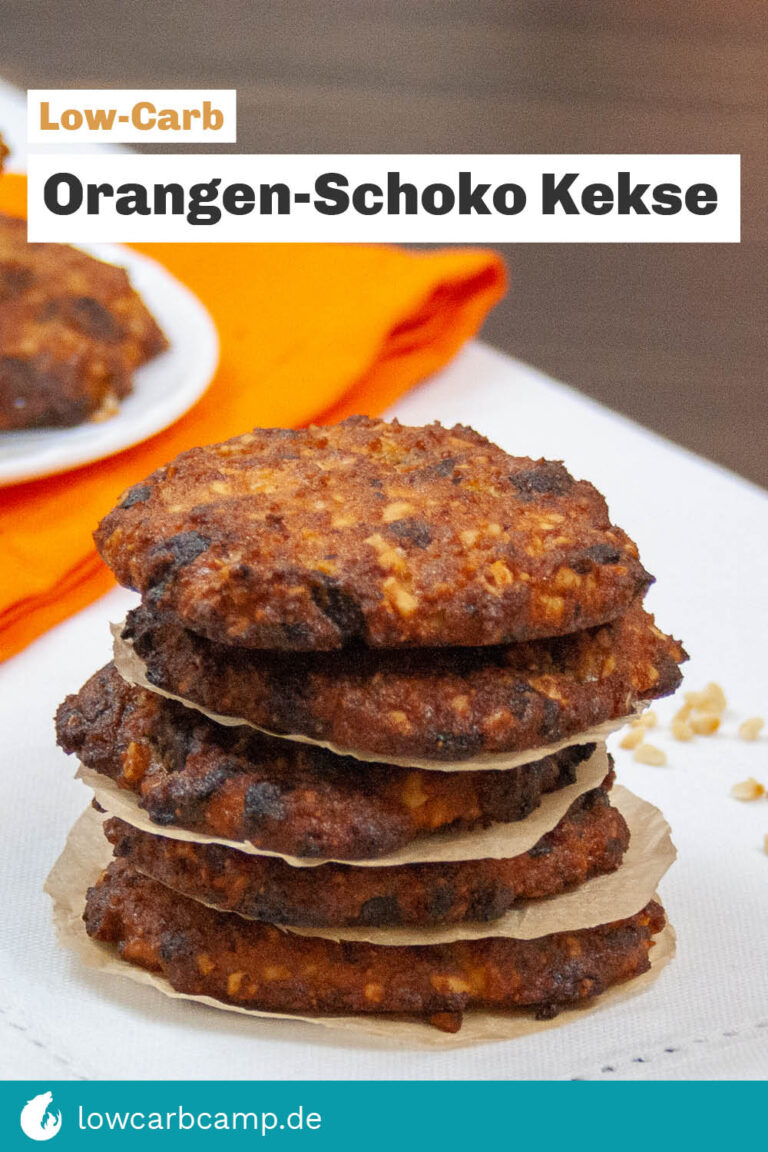 Orangen-Schoko Kekse 🍪🍊 fruchtig &amp; Low-Carb