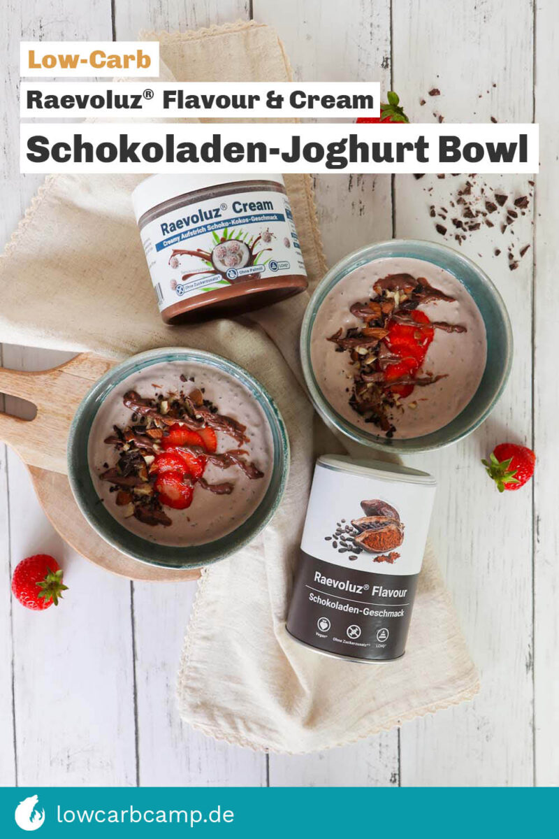 Schokoladen-Joghurt Bowl - Raevoluz® Flavour & Cream