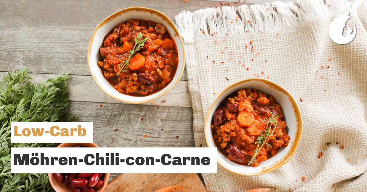 LowCarb MöhrenChiliconCarne 🥕🌶 Würzig & lecker 😍