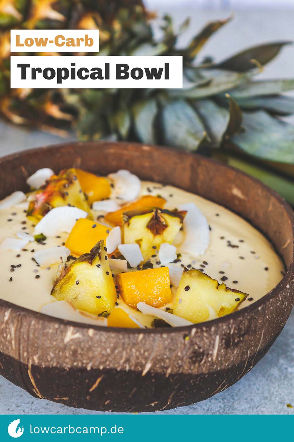 Low-Carb Tropical Bowl