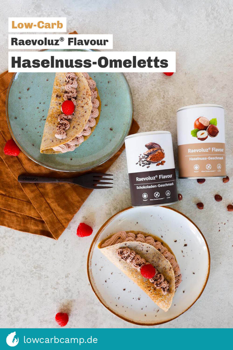 Haselnuss-Omeletts mit Schokocreme - Raevoluz® Flavour
