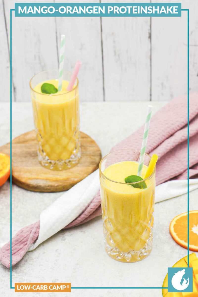 Mango-Orangen Proteinshake