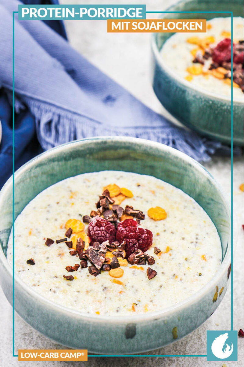 Protein-Porridge mit Sojaflocken