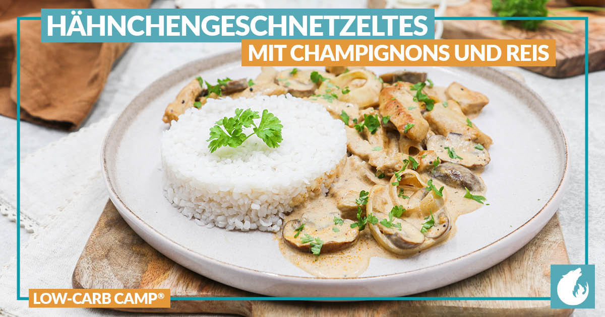 hähnchengeschnetzeltes mit gemüse und reis