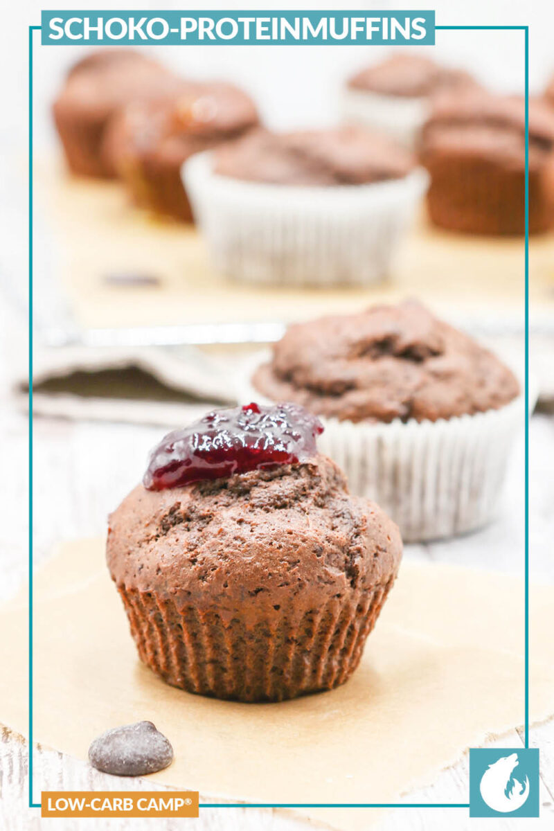 Schoko-Proteinmuffins