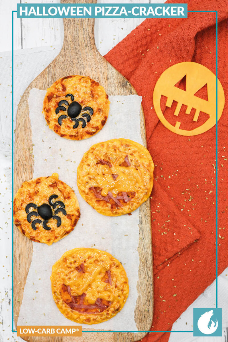 Halloween Pizza-Cracker