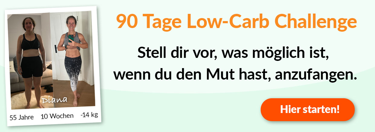 90 Tage Low-Carb Challenge